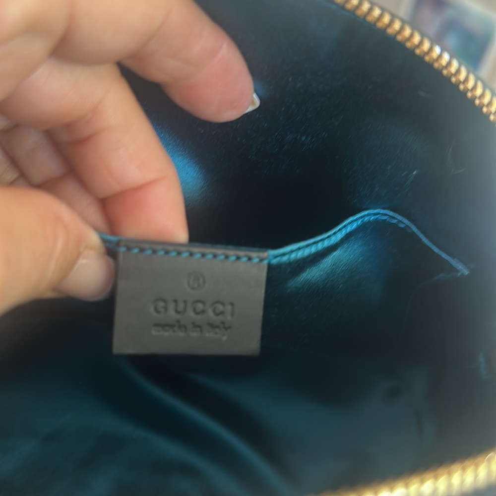 Beautiful Gucci Ophidia black suede Crossbody bag - Picture 13 of 15